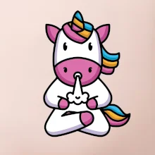 Yoga funící jednorožec