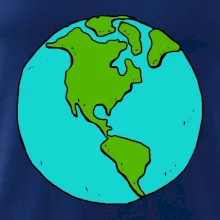 Planeta na prsu - Amerika