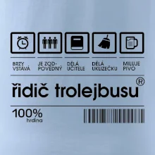 Čárový kód -  Řidič trolejbusu