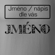 Folklor - jméno - nápis