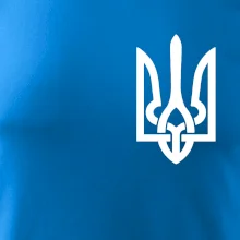 Ukrajina trojzubec prso