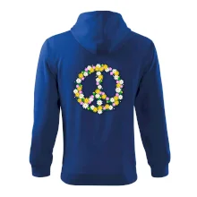 Peace symbol kopretiny