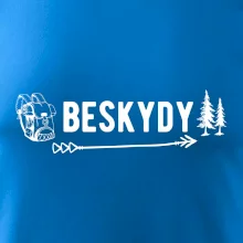 Beskydy nápis