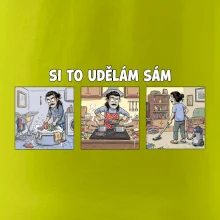 Si to udělám sám - dlouhé vlasy a knír