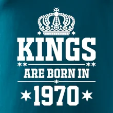 Kings are born in 1970
