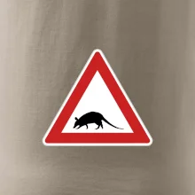 Dopravní značka - krysa