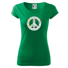 Peace and love symbol