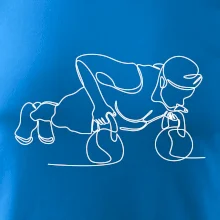 Kitebell posilování jedním tahem