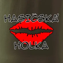Hasičská holka - pusa