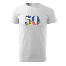 Květinové číslo kreslené - 50 Květinové číslo kreslené - 50