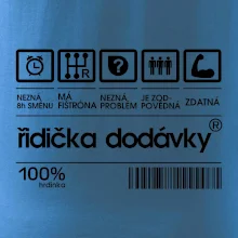 Čárový kód - řidička dodávky