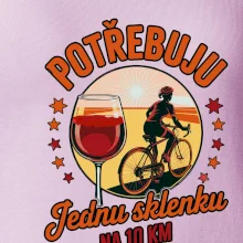 Potřebuju jednu sklenku na 10km
