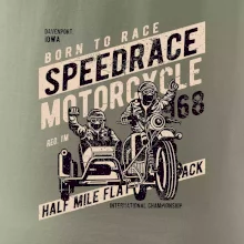 Speedrace motrcycle half mile