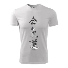 Aikidó maskáčový nápis