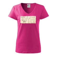 Mapa Báňské dráhy z Moravské Ostravy do Doubravy