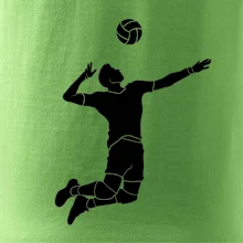 Volejbal nápřah muž