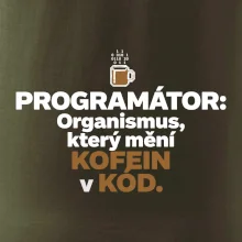 ROGRAMÁTOR Organismus, který mění kofein v kód