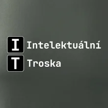 IT Nápis Intelektuální Troska