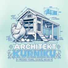 Architekt kurníku technický výkres