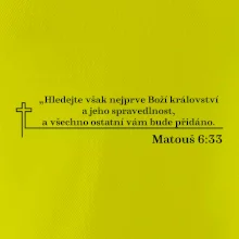 Citáty z bible - Matouš 6:33