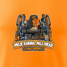 Kabina bagristy můj hrad a můj bordel