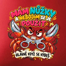 Mám nůžky a nebojím se je použít