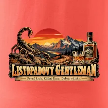 Listopadový gentleman whisky a horský západ slunce
