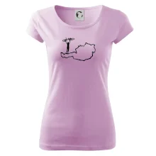 Cyklistka - Mapa Rakouska