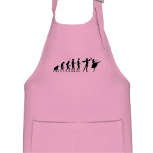 Evoluce tanec - muž a žena se sukní