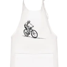 MTB kreslený cyklista MTB kreslený cyklista