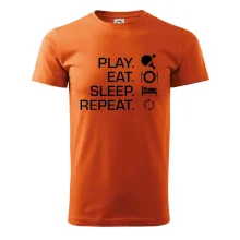 Stolní tenis - eat sleep