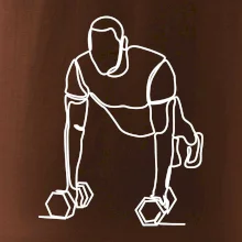 Trenér fitness jedním tahem