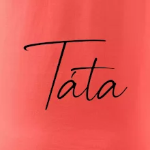 Nápis psací na prsou - táta