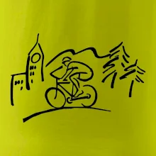 Cyklista na výletě