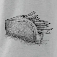 Školní penál kreslený