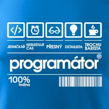 Čárový kód - programátor
