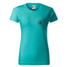 Český lev erb na prsu a na zádech