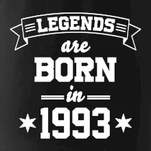 Legends are born in 1993