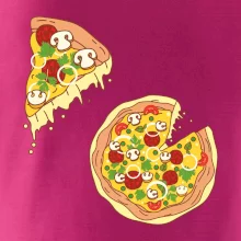 Pizza + Pizza kousek