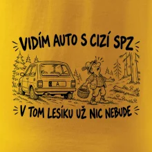 Vidím auto s cizí spz