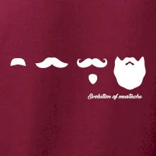 Evolution mustache