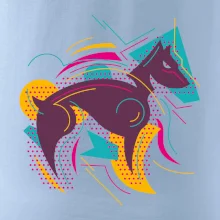 Pes abstrakce hubený