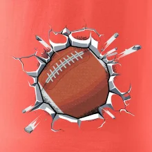 Americký fotbal míč v triku