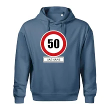 Dopravní značka - rychlost 50 - váš nápis Dopravní značka - rychlost 50 - váš nápis
