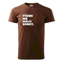 TÝDEN MÁ MÁLO SOBOT.