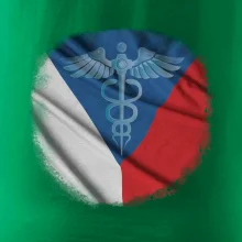 Hrdinové zdravotnictví - Česká vlajka (Pecka design)