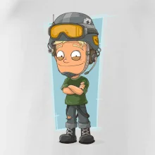 Vesmírný voják denim