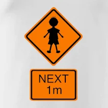 Pozor člověk next 1m (Moňas)