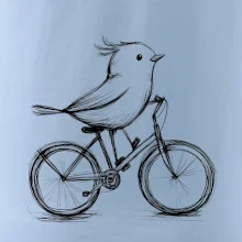 Ptáček na kole