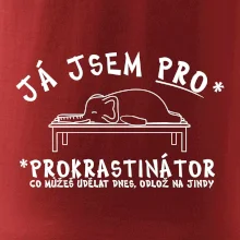 Ja jsem PRO - prokrastinace